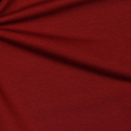 Fabric finishing edge | cuff-dark red 270 g/m²