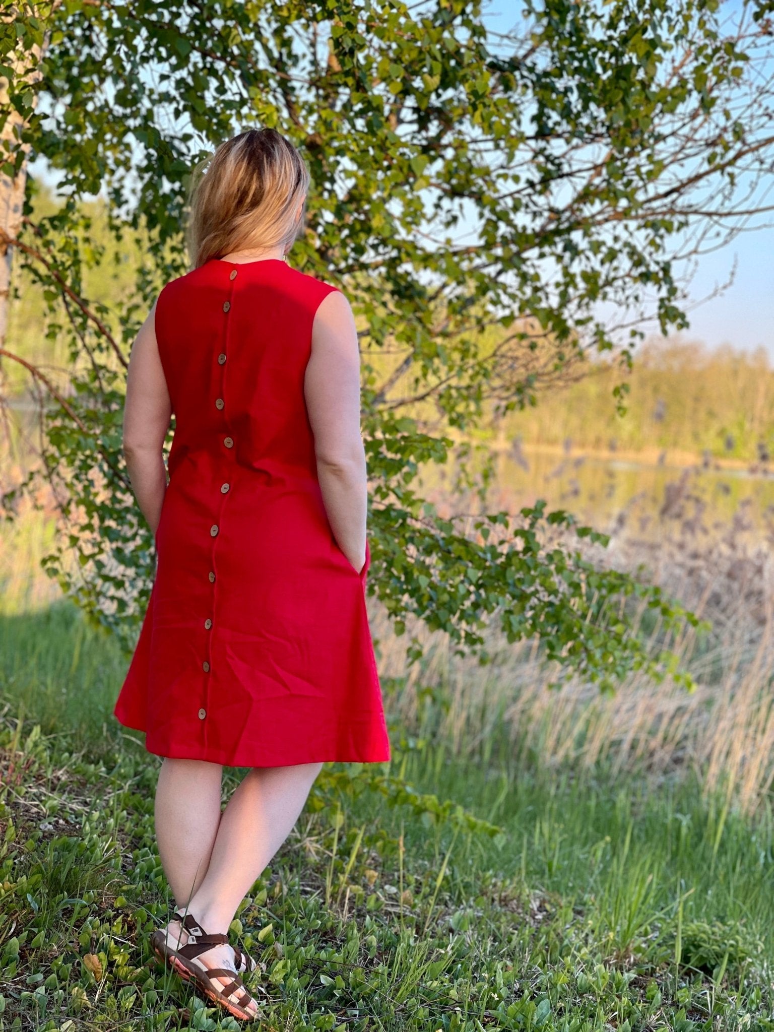 Digital Dress Pattern Emilia