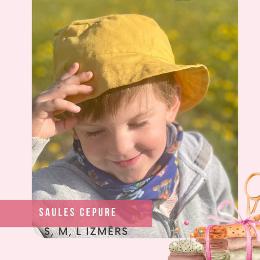 Digital sewing pattern – Sun hat (reversible)