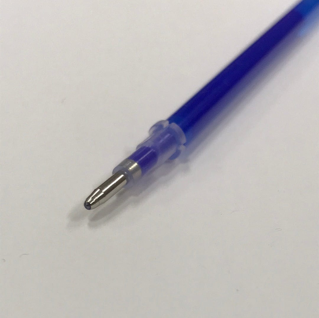 Tailor's sewing pen for fabric with disappearing effect - blue