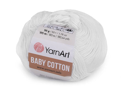 Yarn Art Baby Cotton white 165m 50g #400