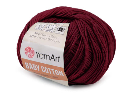 Yarn Yarn Art Baby Cotton-bordeaux 165m 50g #428