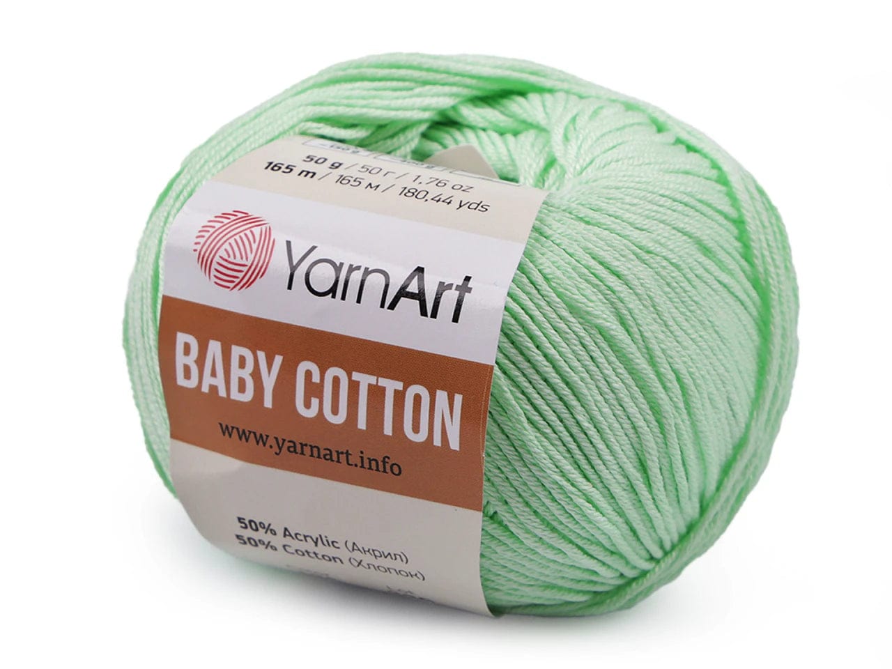 Yarn Art Baby Cotton mint yarn 165m 50g #435