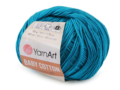 Yarn Art Baby Cotton-blue 165m 50g #458