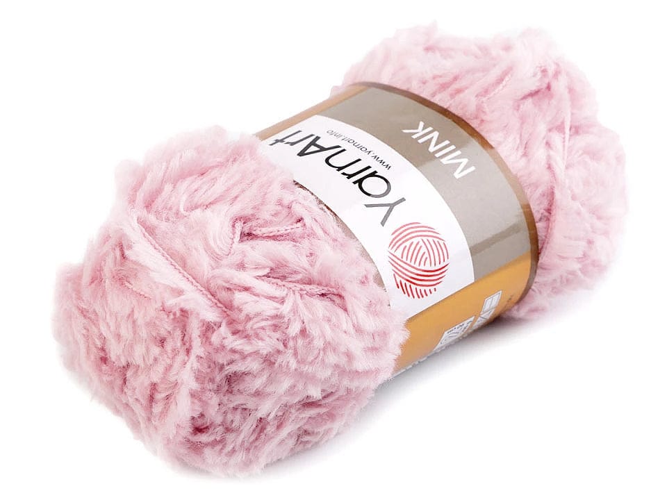 Yarn Art MINK-soft pink 75m 50g #347