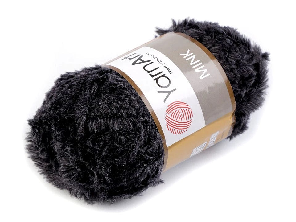 Yarn Art MINK dark gray 75m 50g #336