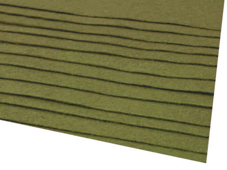 alt
Felt sheet, 1 mm, 20x30cm - warm green