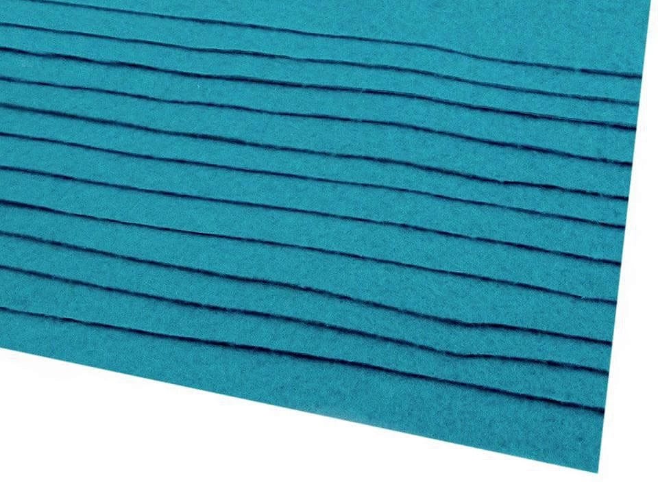 felt sheet, 1 mm, 20x30cm-turquoise
