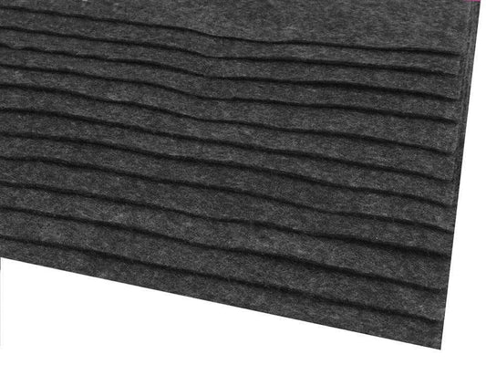 felt sheet, 1 mm, 20x30cm-dark grey