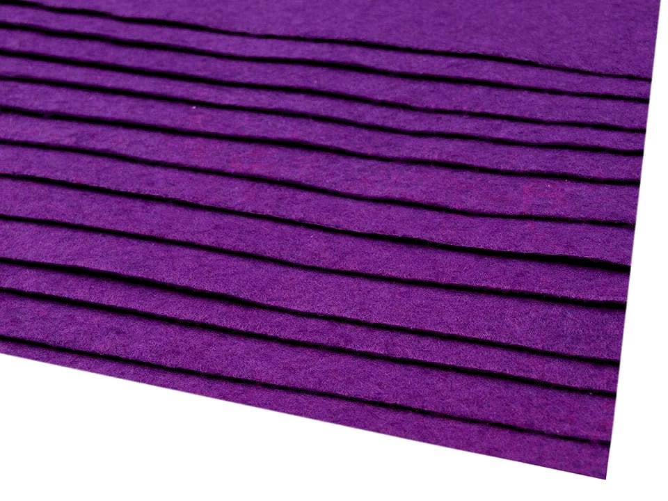 felt sheet, 1 mm, 20x30cm-purple