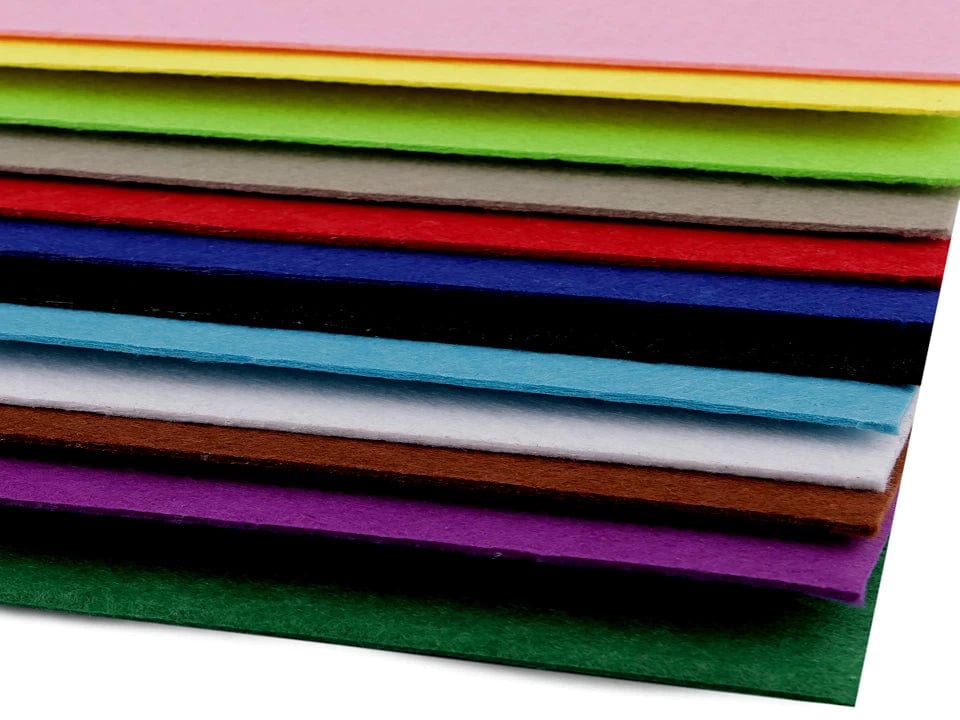 felt sheet, 3 mm, 20x30cm-burgundy