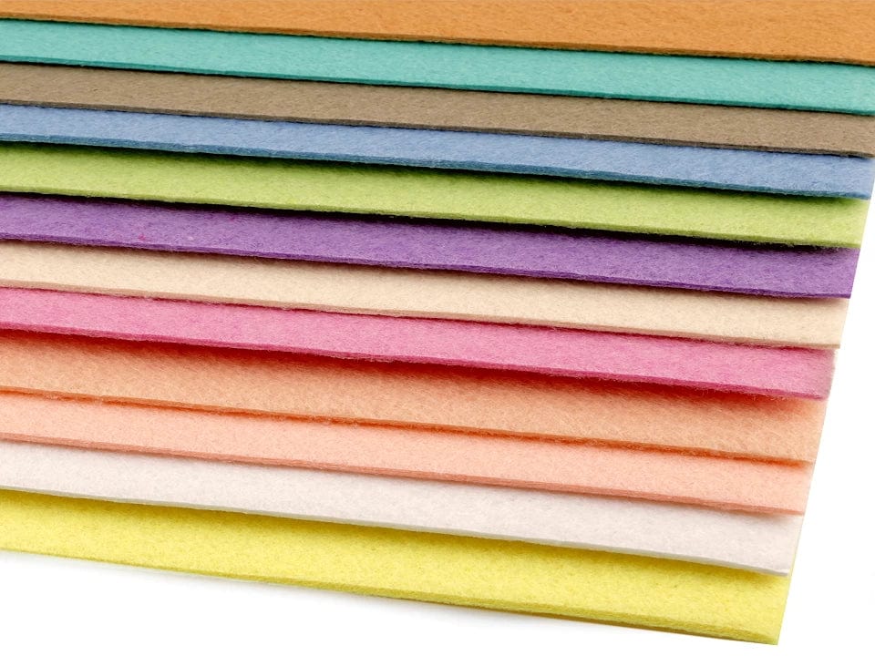 Felt sheet, 3 mm, 20x30cm-sky blue