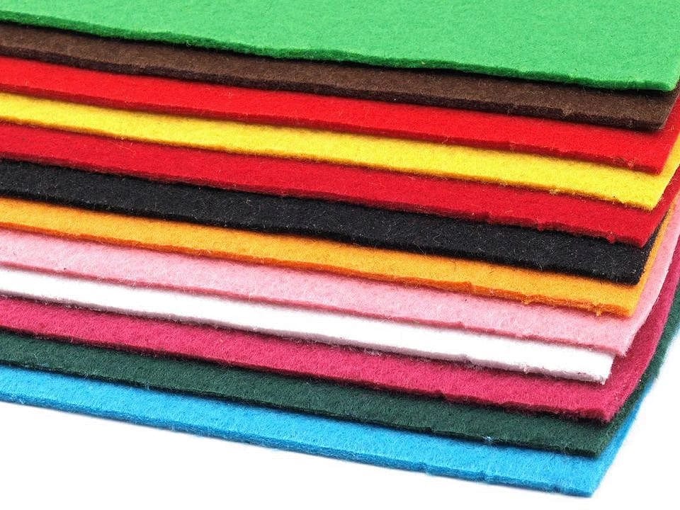 Felt sheet, 3 mm, 20x30cm-forest green