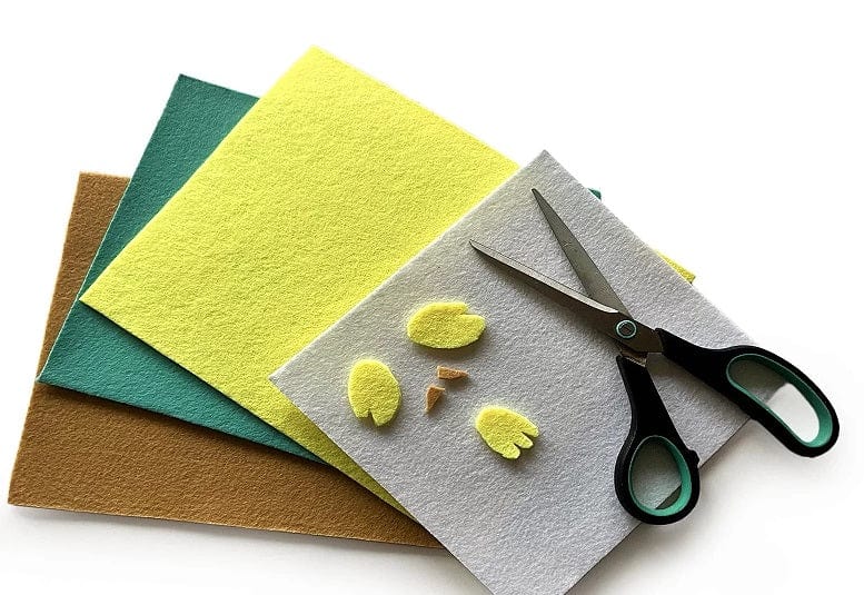 felt sheet, 3 mm, 20x30cm-red
