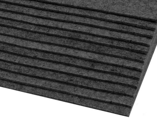 felt sheet, 3 mm, 20x30cm-dark grey