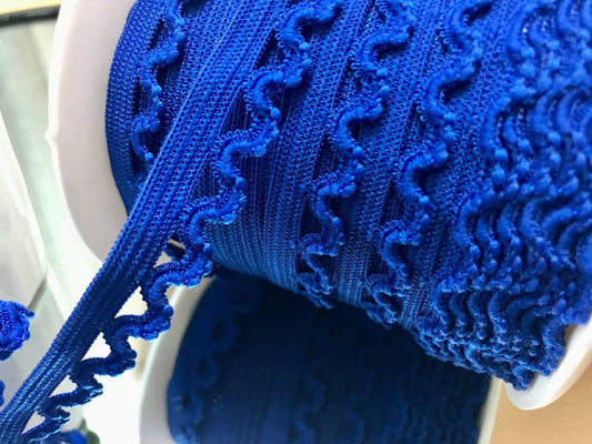 Elastic lace-1,6 cm cornflower blue