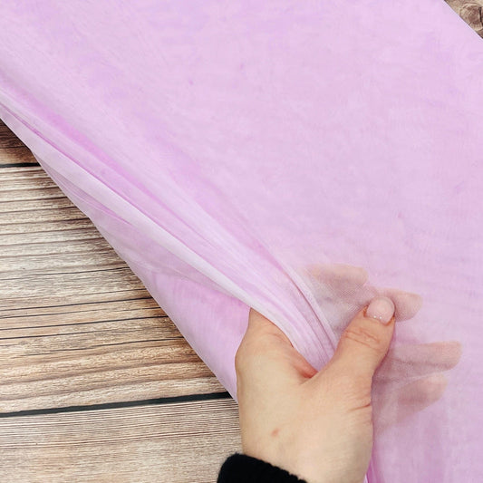 Extra-soft lilac-purple tulle 25 g/m²