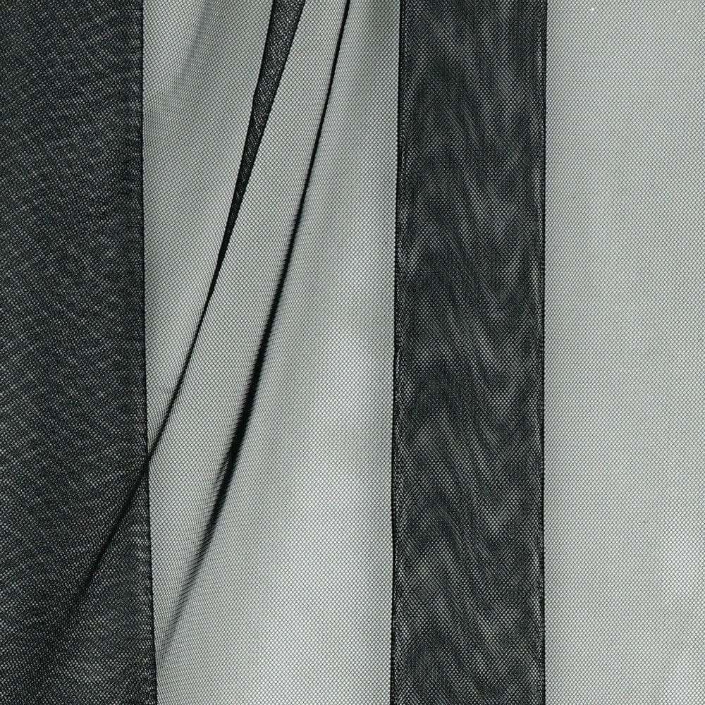 Extra soft black tulle 25 g/m²