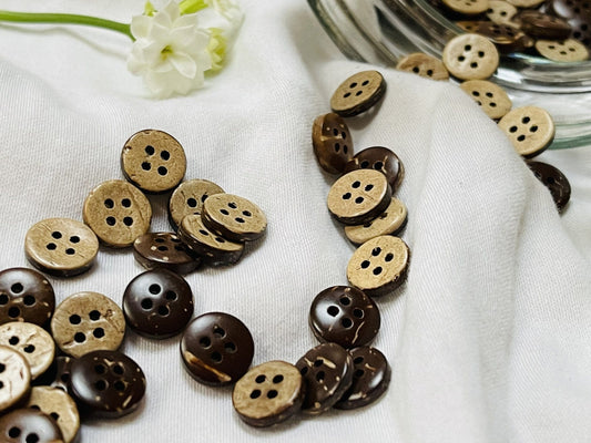 coconut buttons 9 mm