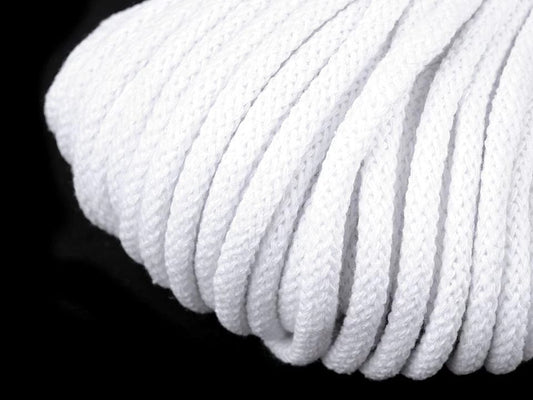 alt
Cotton cord 5mm (10 m pack) - white