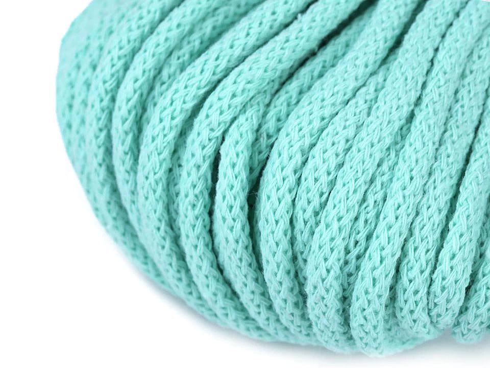 Cotton cord 5mm-mint