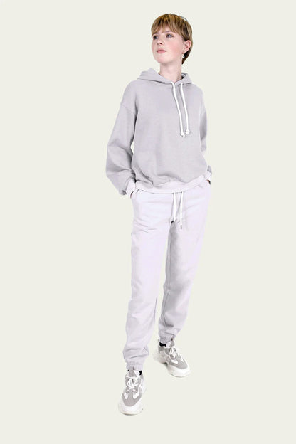 Cotton insulated jersey - white 285 g/m²