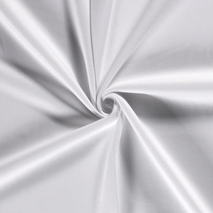 White insulated cotton knit fabric 285 g/m²