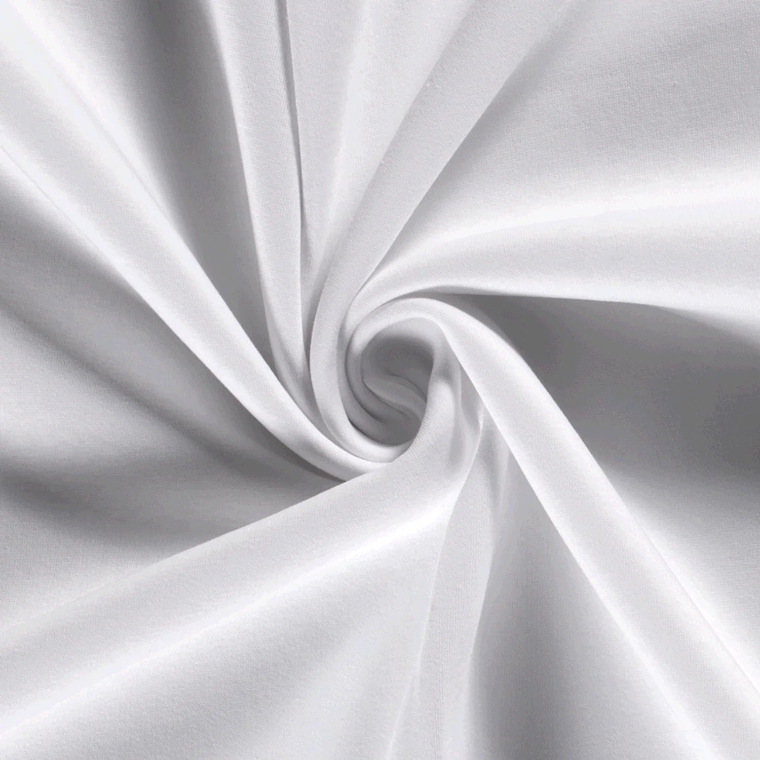 Insulated cotton knit - white 285 g/m²