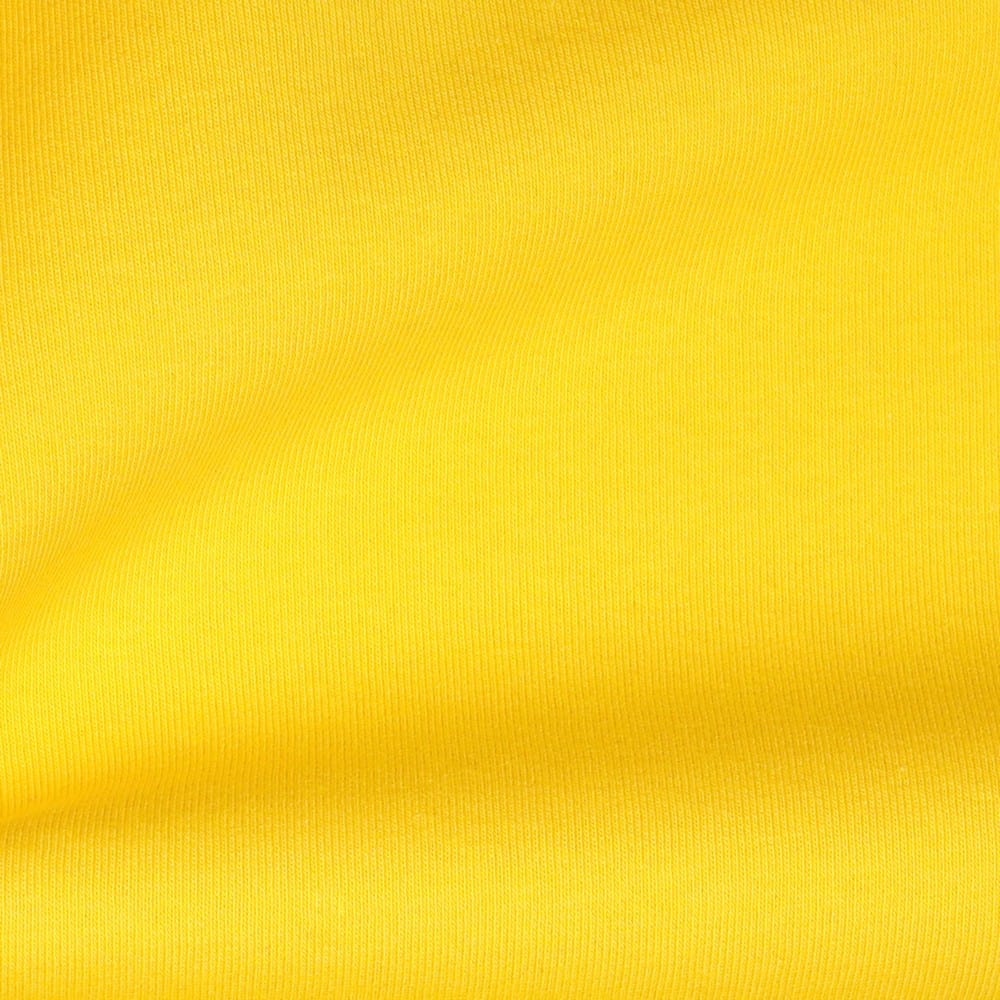 Cotton insulated knit fabric-yellow 285 g/m²
