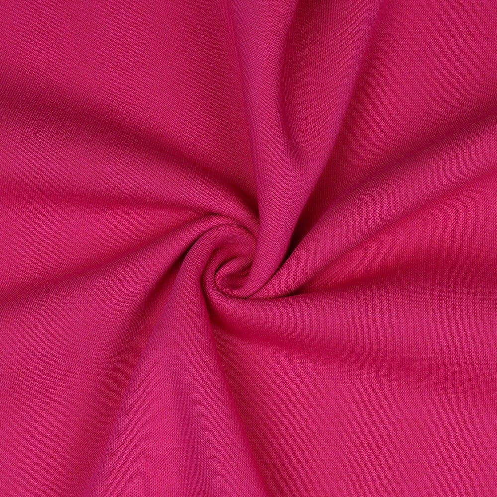 Cotton insulated jersey-fuchsia 285 g/m²