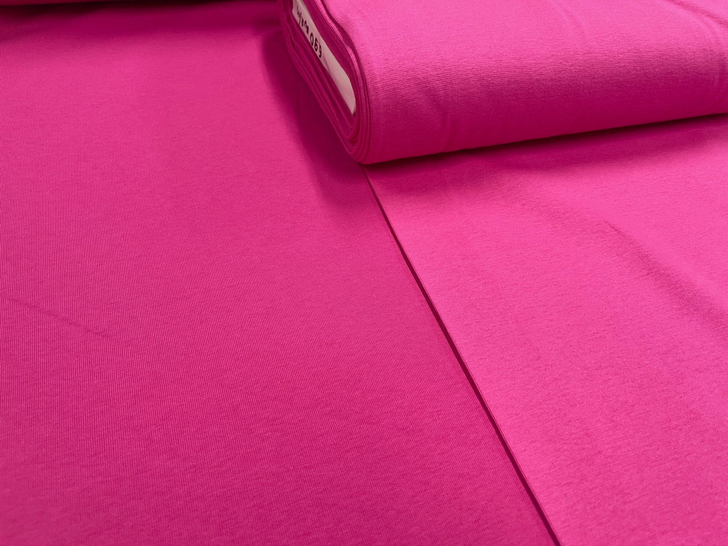 Cotton insulated knitwear - fuchsia 285 g/m²