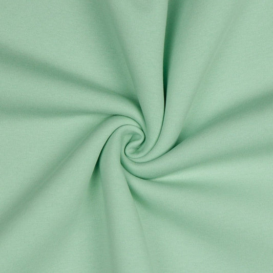 Cotton insulated knit - light green 285 g/m²