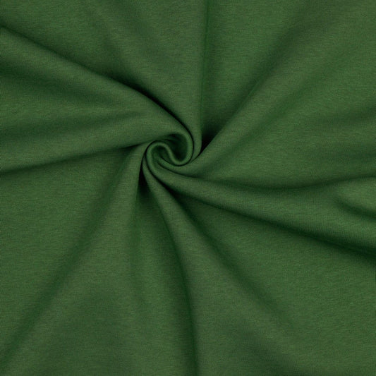 Cotton insulated jersey - khaki 285 g/m²