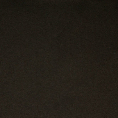 Brushed cotton knit - chocolate brown 285 g/m²