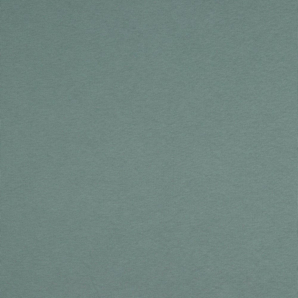 Cotton brushed knit - dark mint 285 g/m²