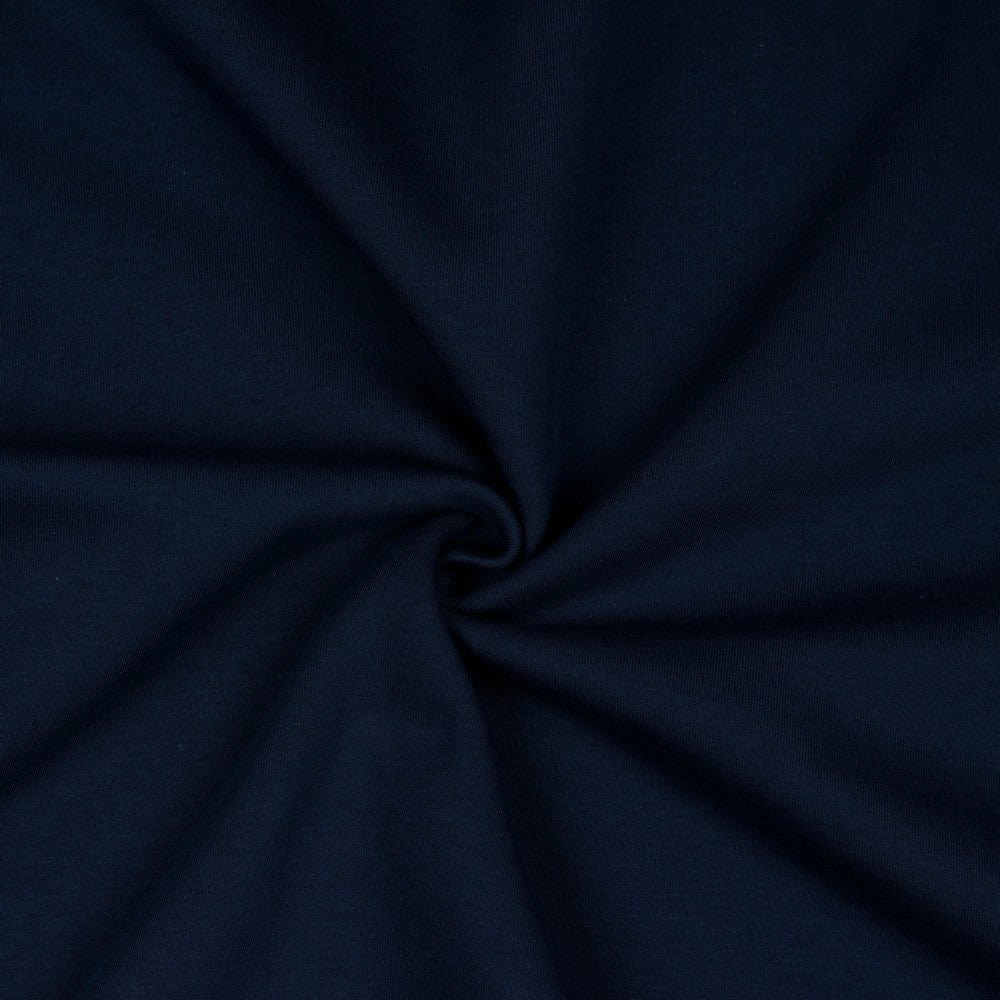 Insulated cotton knitwear-dark blue 285 g/m²