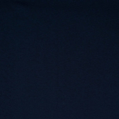 Cotton-insulated knit fabric - dark blue 285 g/m²