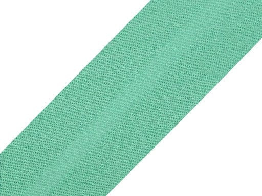 Cotton bias tape 20 mm-pastel green