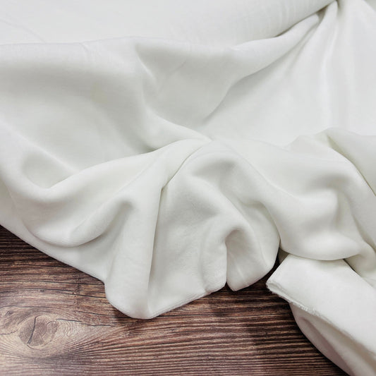 Cotton velour - white 250 g/m²m