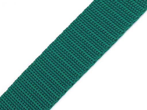 Ribbon for bags, straps 20 mm - turquoise green