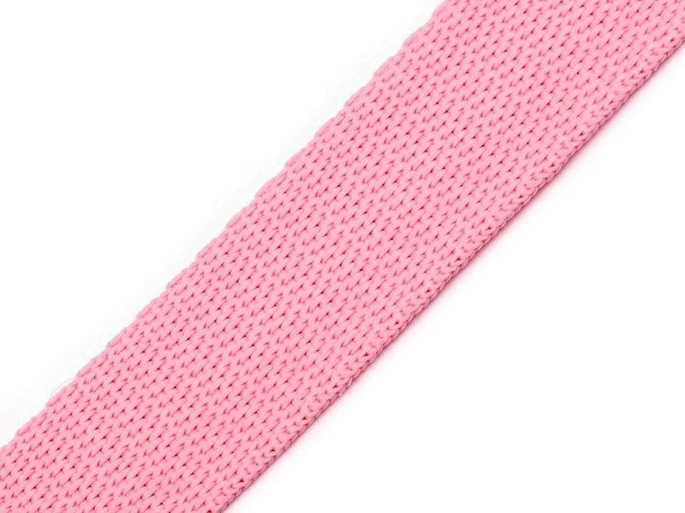 Ribbon for bags, straps 30 mm-soft pink