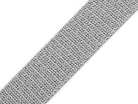 alt
Ribbon for bags, straps 30 mm, blue-grey