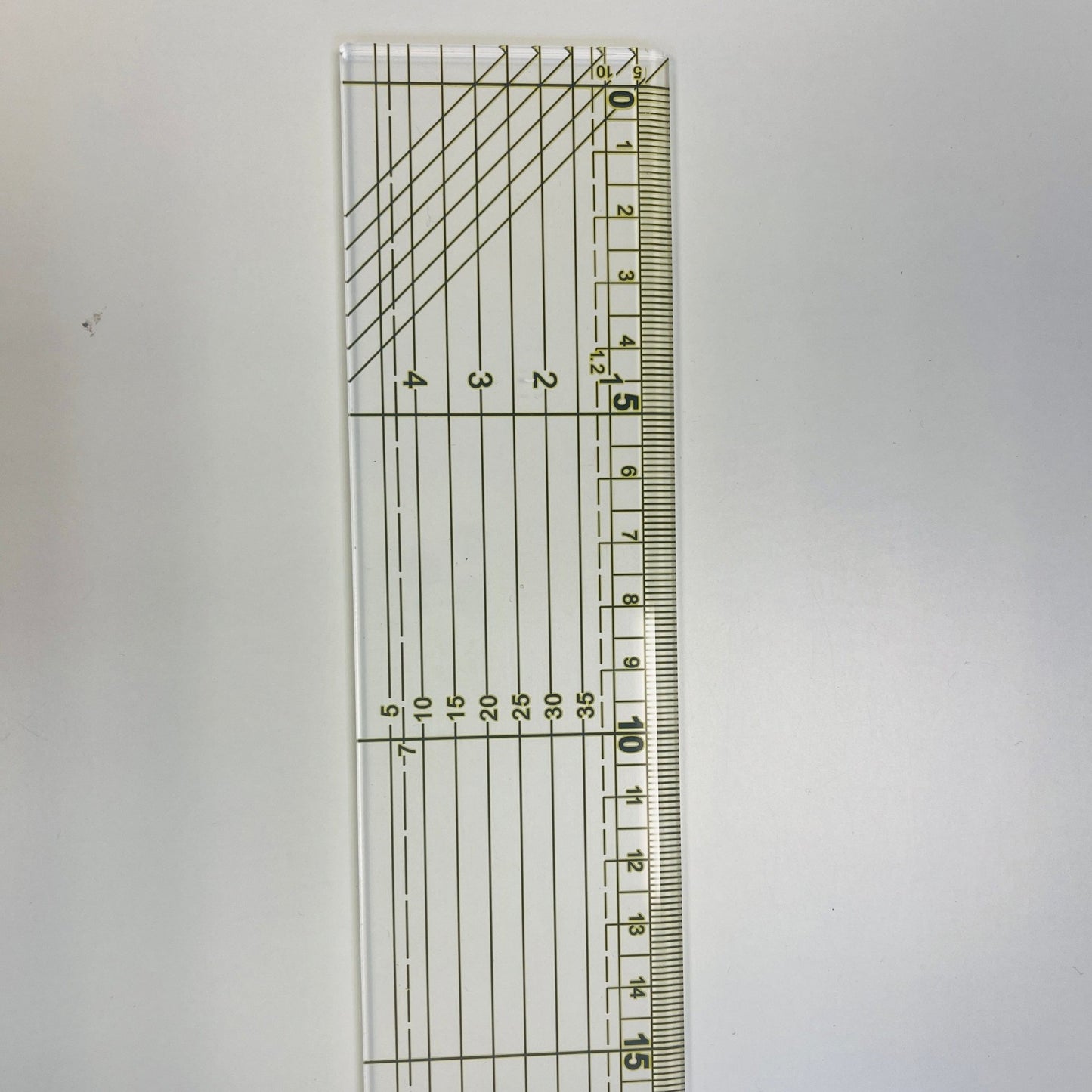 Attēls ar Lineāls ar atzīmēm 50x500 mm – pieejams internetā Šarlotes audumi