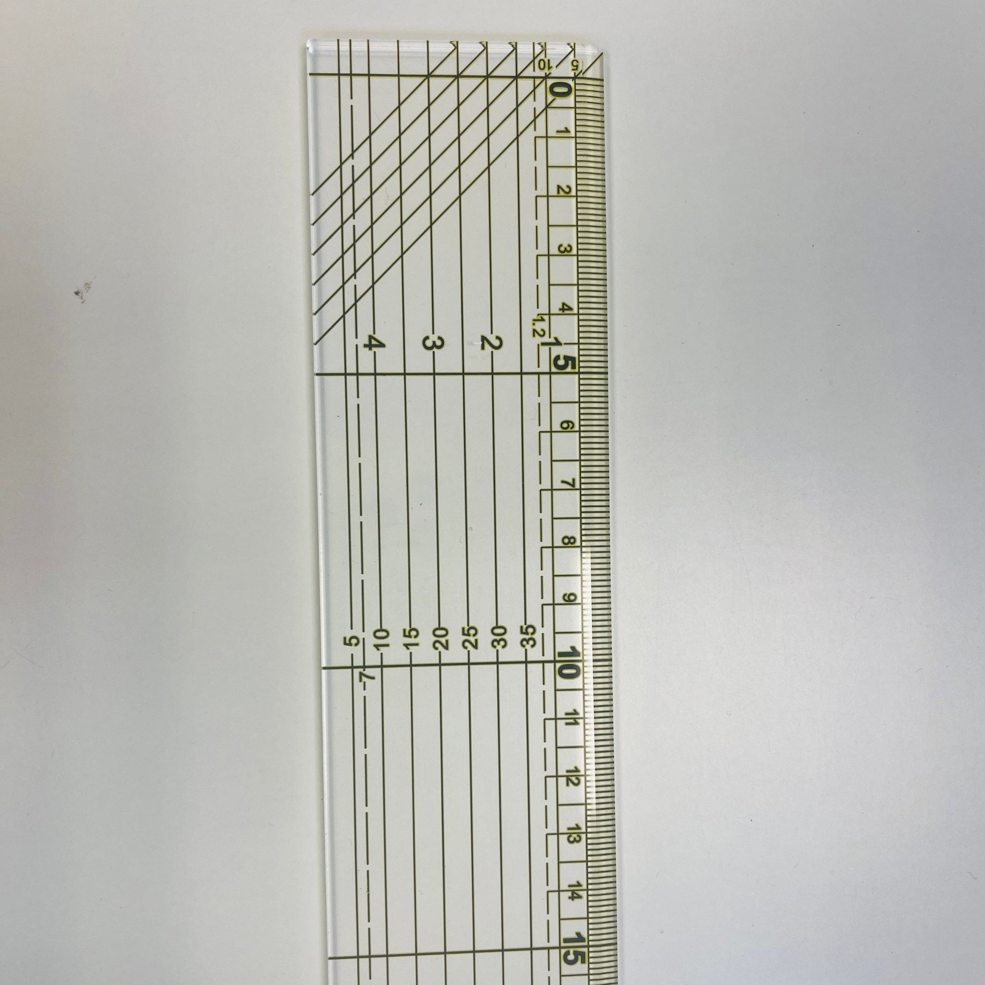 Attēls ar Lineāls ar atzīmēm 50x500 mm – pieejams internetā Šarlotes audumi