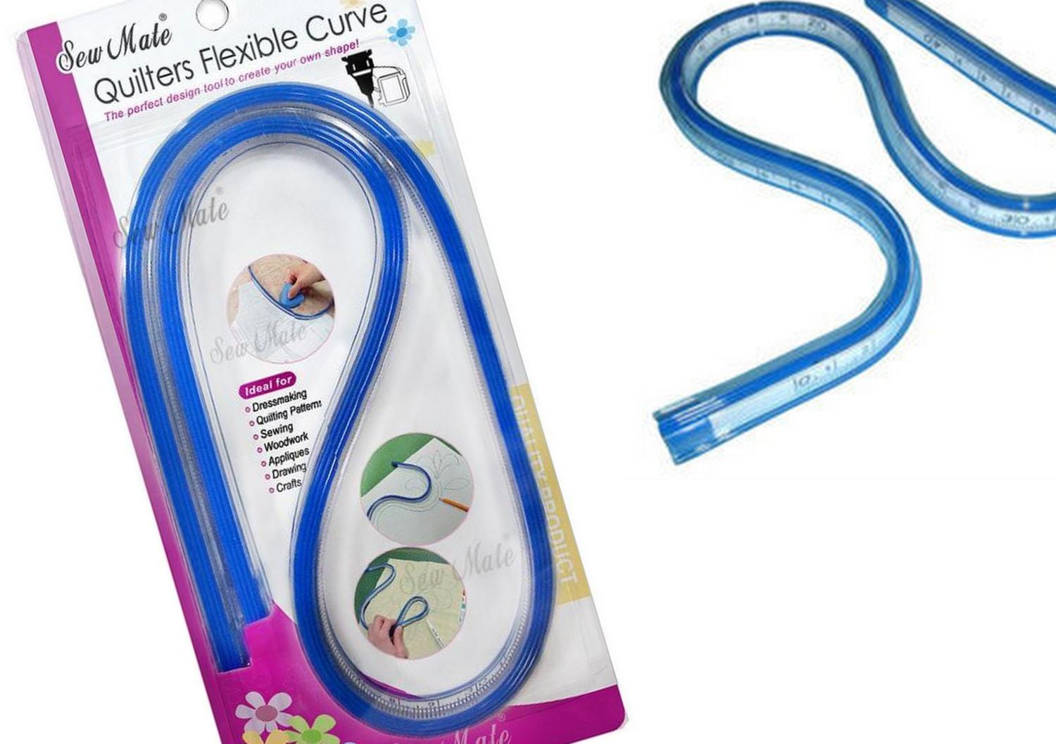 Flexible ruler 60 cm