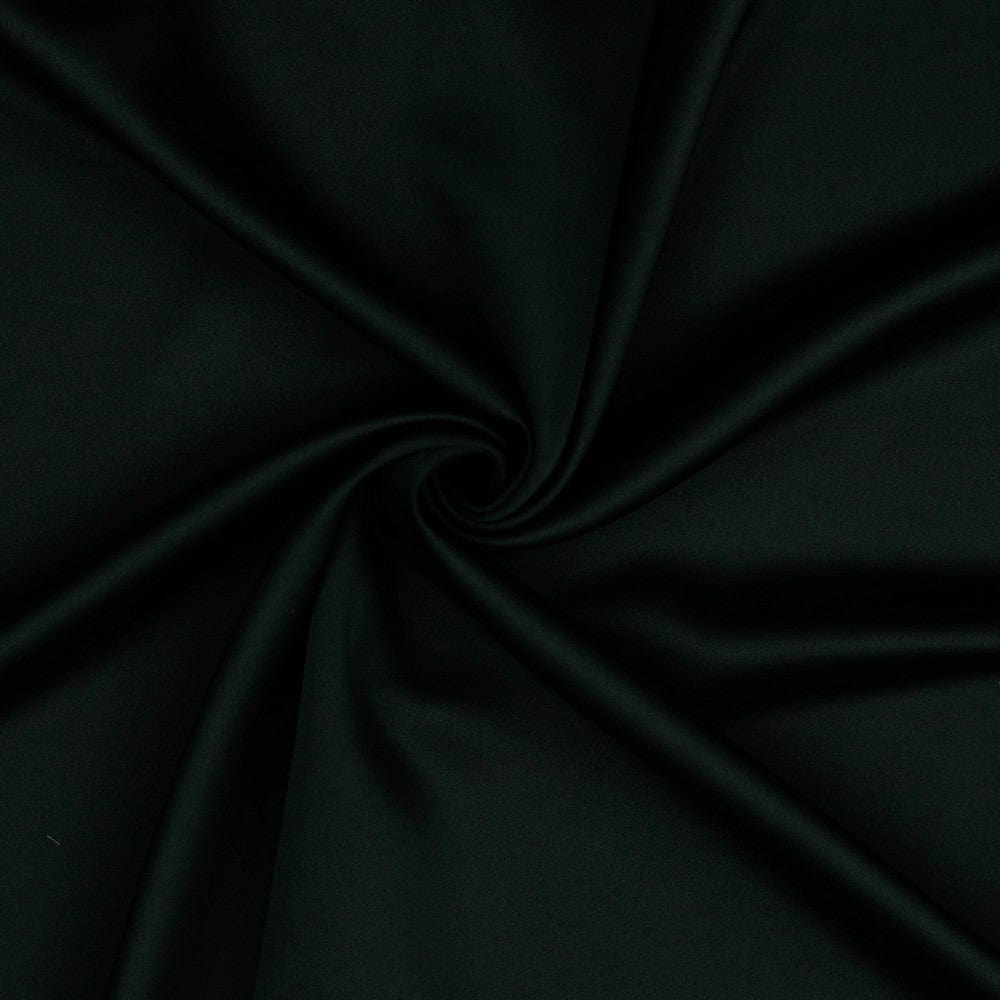 Synthetic silk fabric - black 140 g/m²