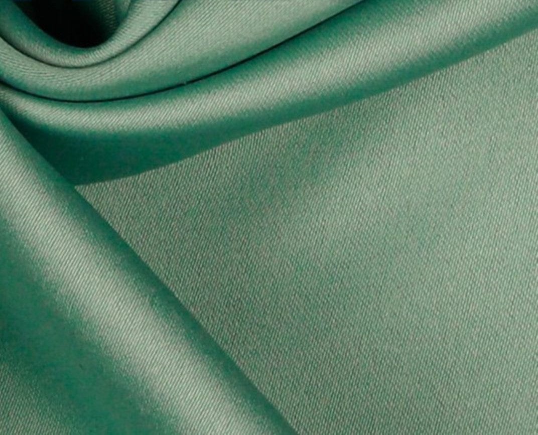 Synthetic silk fabric-mint 140 g/m²