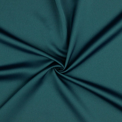 Artificial silk fabric - petrol 140 g/m²