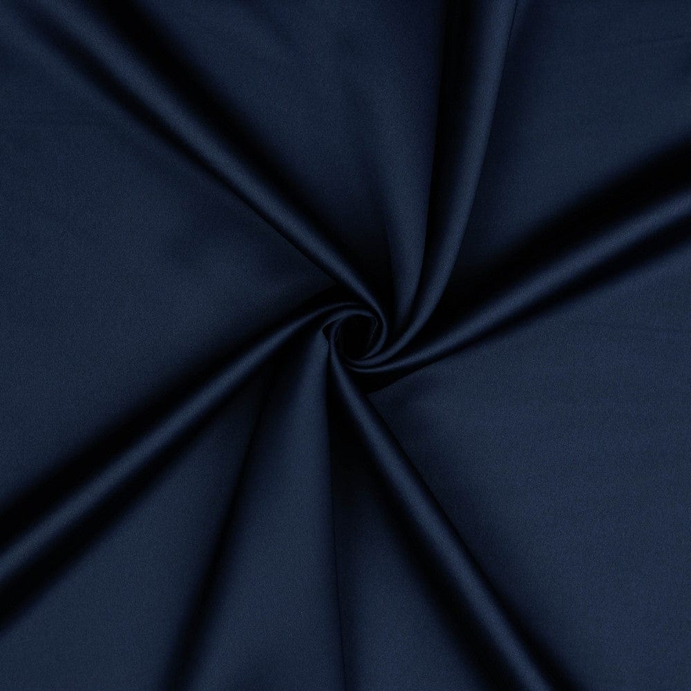 Synthetic silk fabric-dark blue 140 g/m²