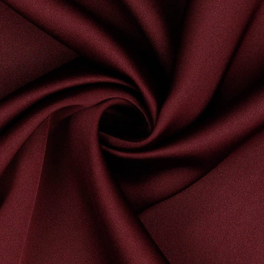 Artificial silk fabric, wine tone 140 g/m²